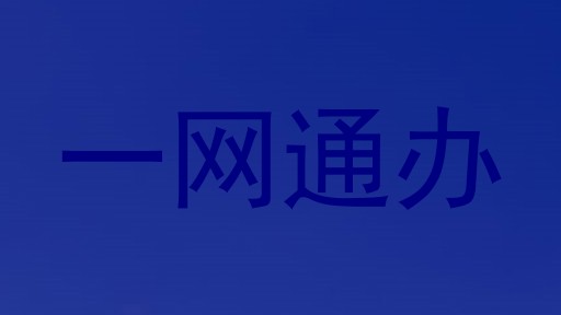 一网通办
