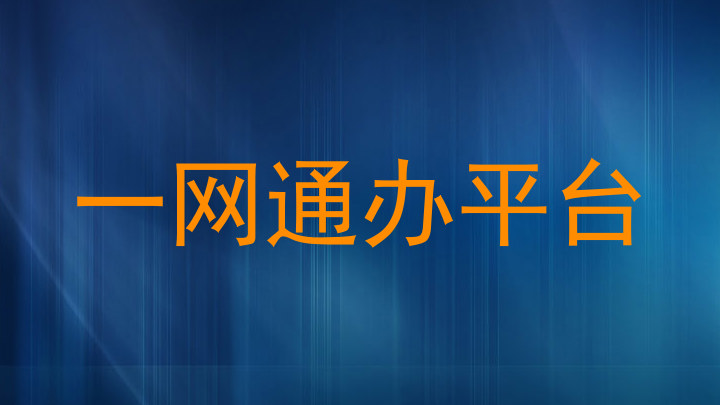 一网通办