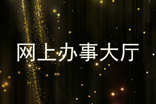 网上办事大厅
