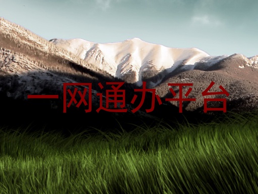 一网通办平台