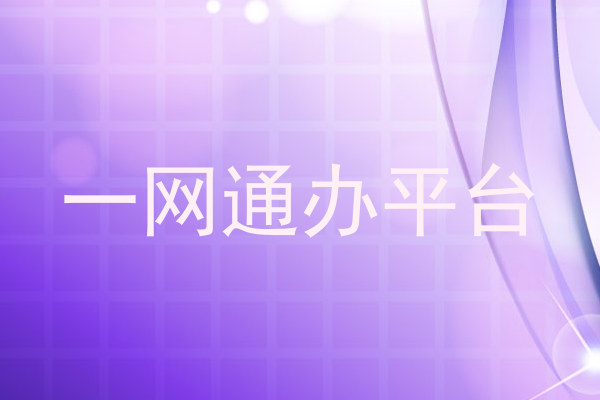 一网通办