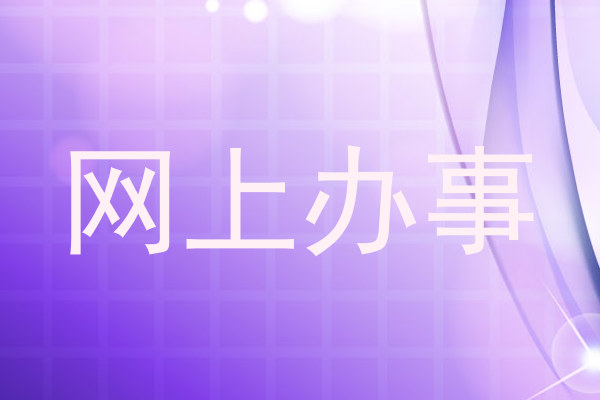 网上办事