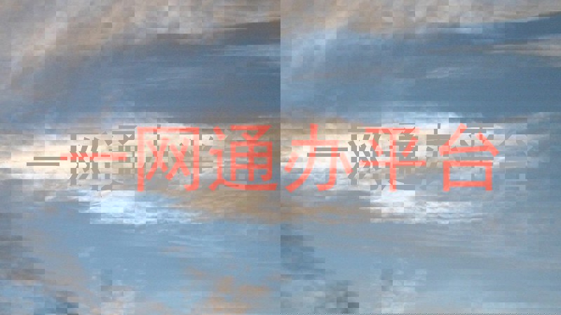 一网通办平台