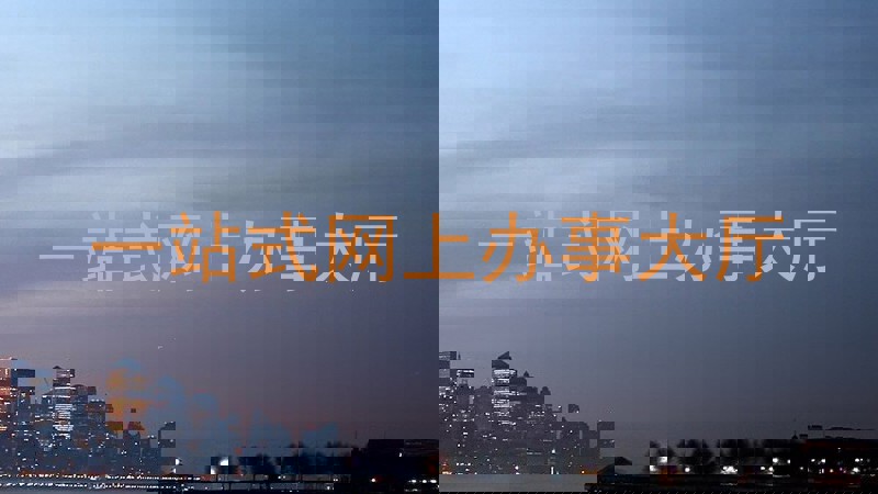 一站式网上办事大厅
