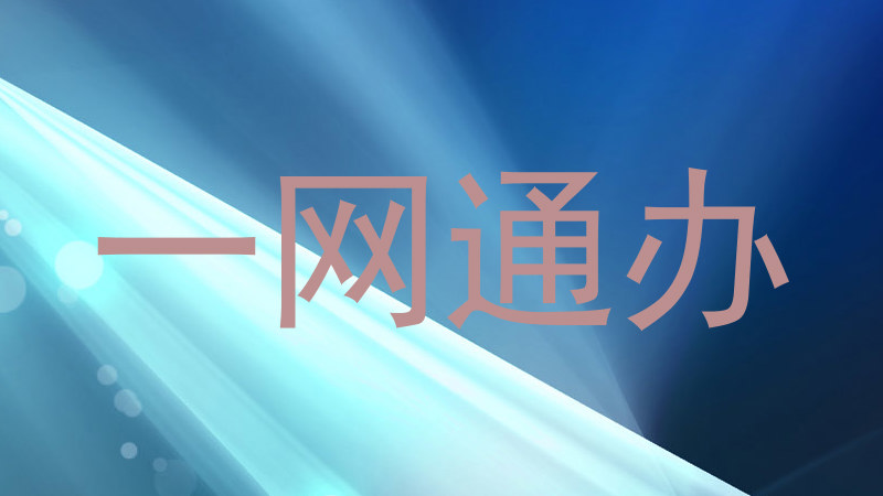 一网通办