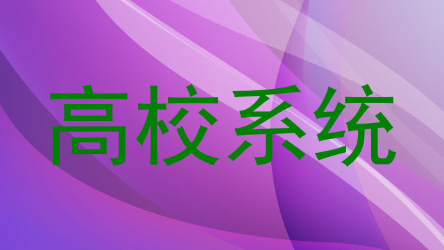 高校系统