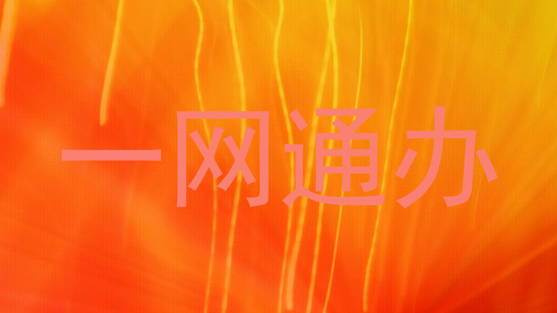 一网通办