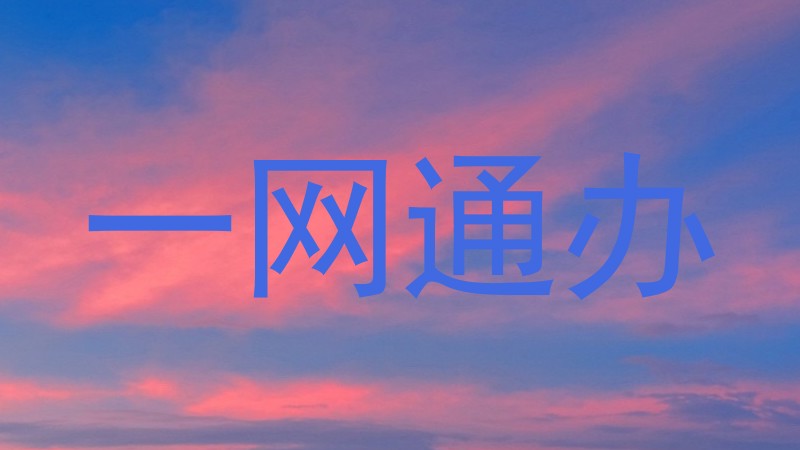 一网通办