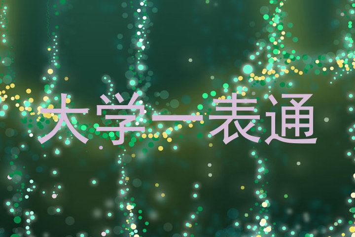 大学一表通