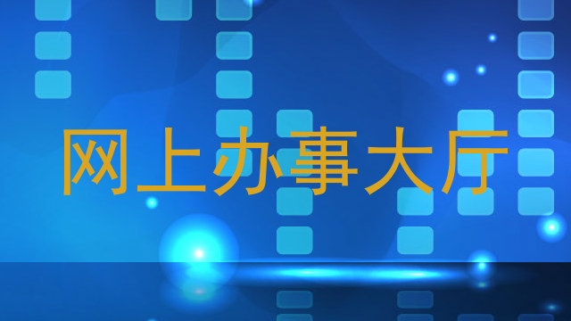 网上办事大厅
