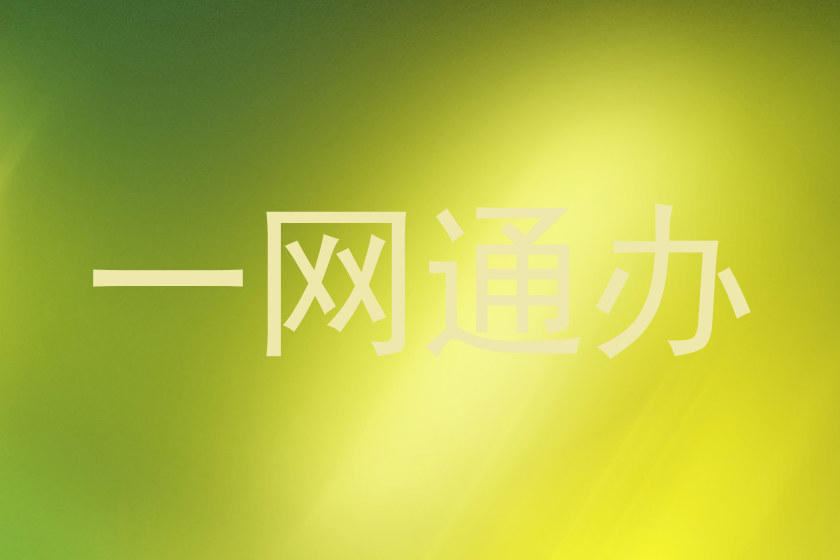 一网通办