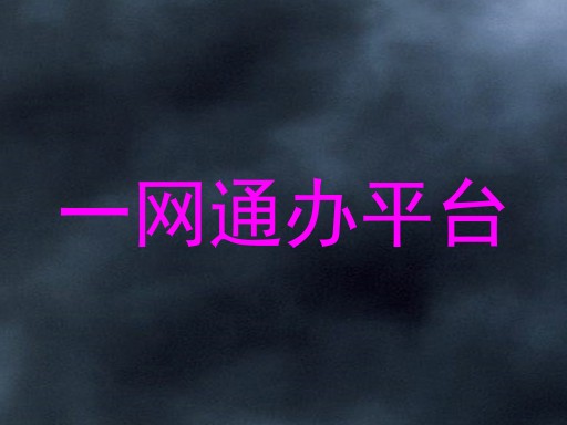 一网通办平台