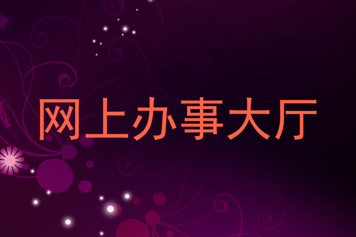 网上办事大厅