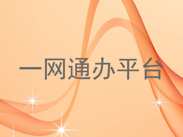 一网通办平台