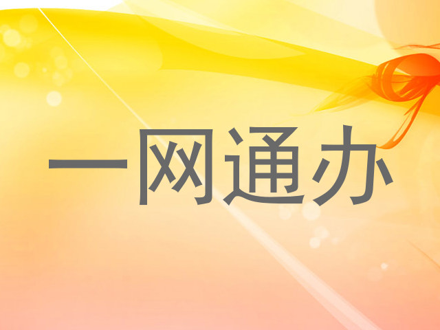 一网通办