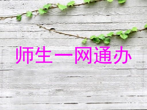 师生一网通办