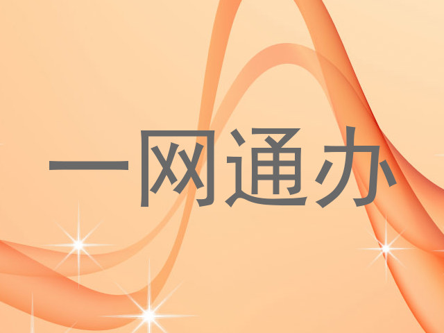 一网通办