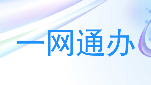 一网通办