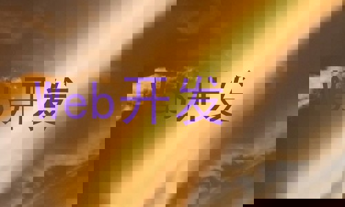 Web开发
