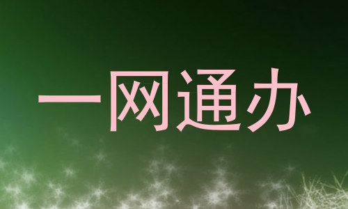 一网通办