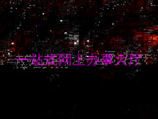 一站式网上办事大厅
