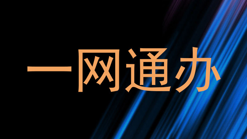 一网通办