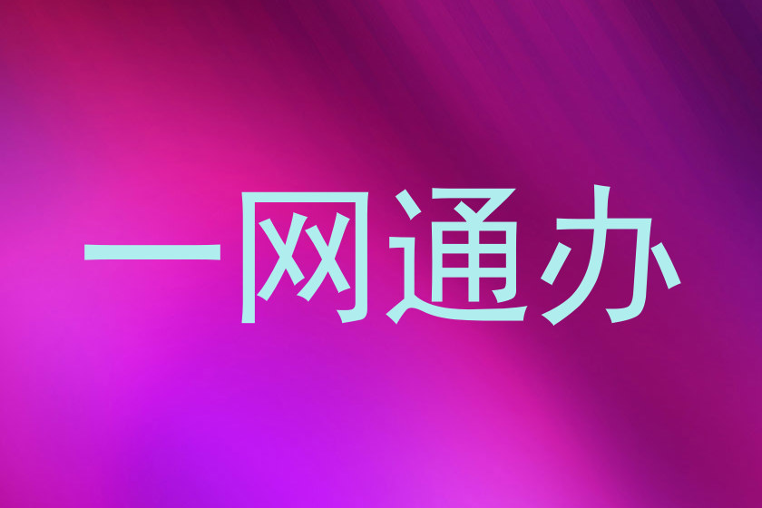 一网通办