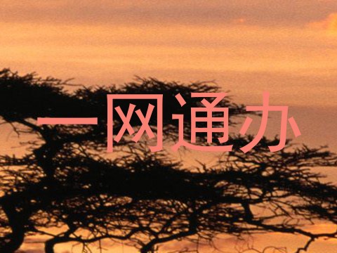 一网通办