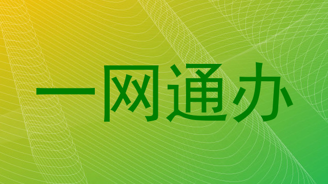 一网通办