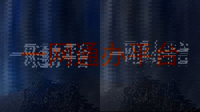 一网通办平台