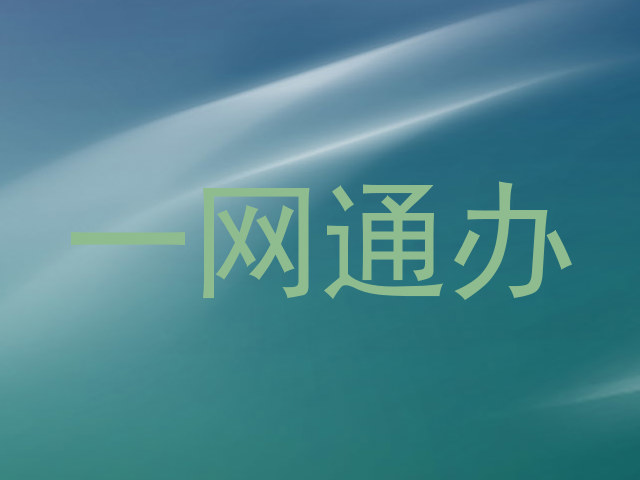 一网通办