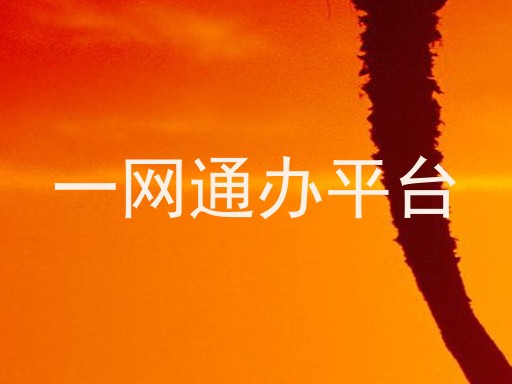 一网通办平台