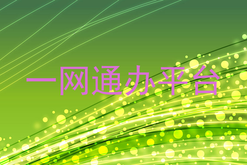 一网通办平台