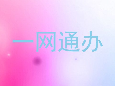 一网通办
