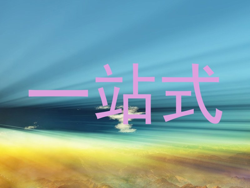 一站式
