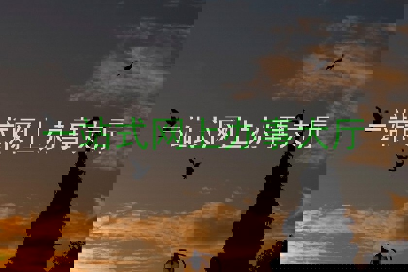 一站式网上办事大厅