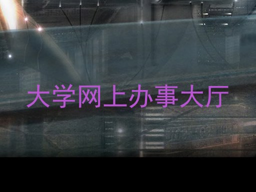 大学网上办事大厅