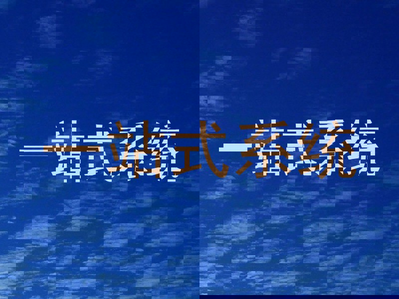 一站式系统