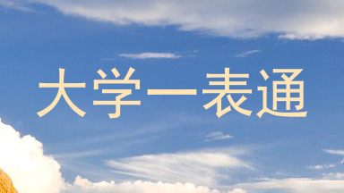 大学一表通