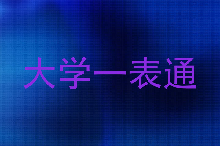 大学一表通