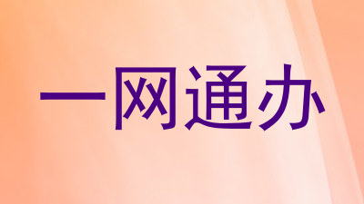 一网通办
