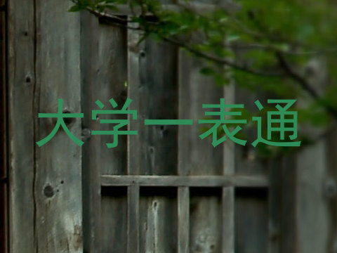 大学一表通