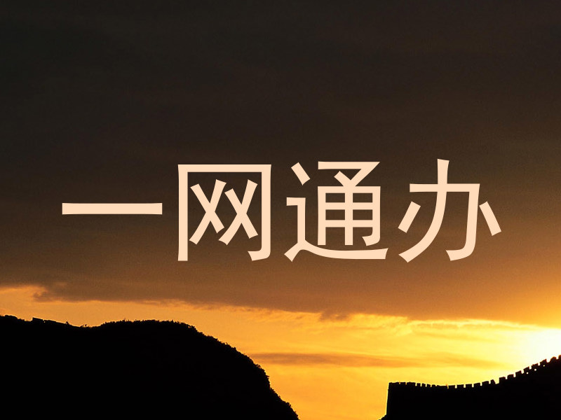 一网通办