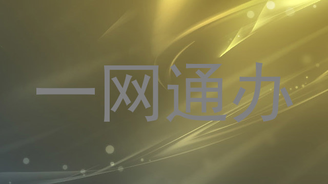 一网通办