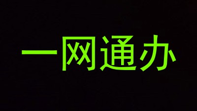 一网通办