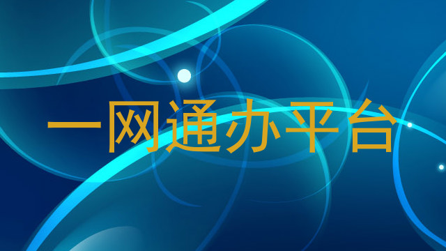 一网通办