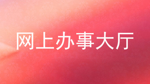 网上办事大厅