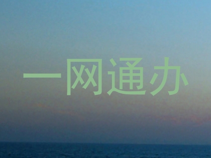 一网通办