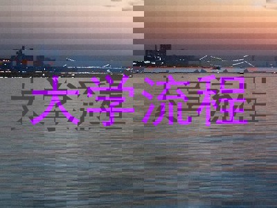 大学流程