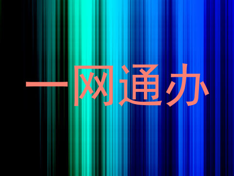一网通办